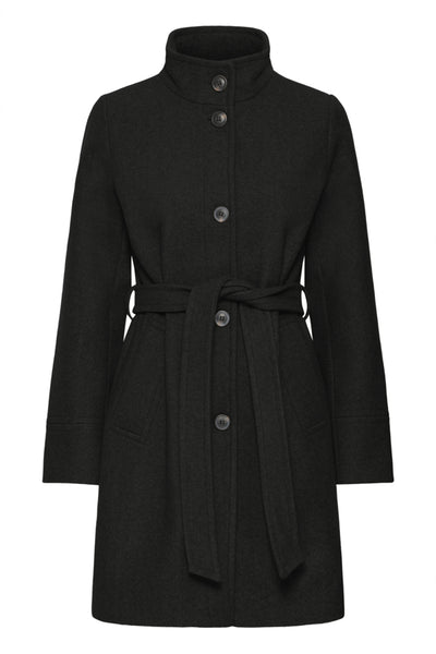 MANTEAU B.YOUNG "CILIA COL" BLACK