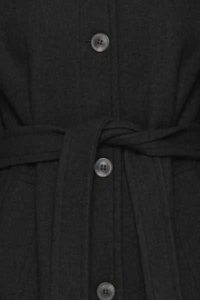 MANTEAU B.YOUNG "CILIA COL" BLACK