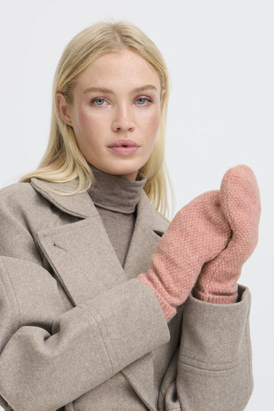 MITAINES B.YOUNG "VILKO" ROAN ROUGE MELANGE