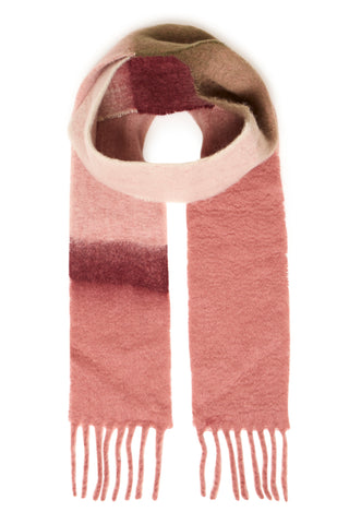 FOULARD B.YOUNG "VATHAYA" ROAN ROUGE MIX