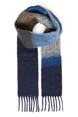 FOULARD B.YOUNG "VATHAYA" BLUE QUARTZ MIX