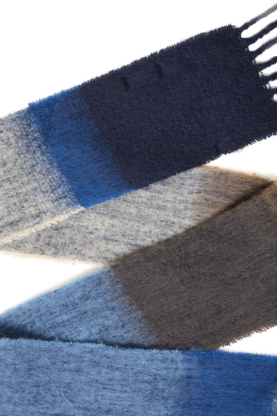 FOULARD B.YOUNG "VATHAYA" BLUE QUARTZ MIX