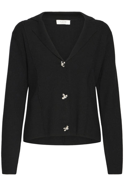 CARDIGAN B.YOUNG "OTARI KNIT" METEORITE