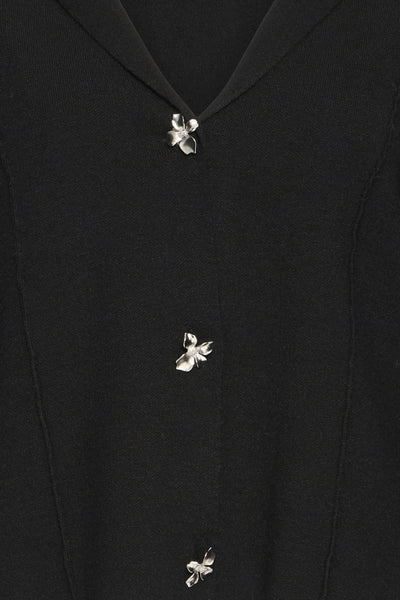 CARDIGAN B.YOUNG "OTARI KNIT" METEORITE