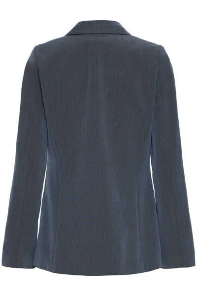 VESTON B.YOUNG "DANTA" NAVY BLAZER MELANGE