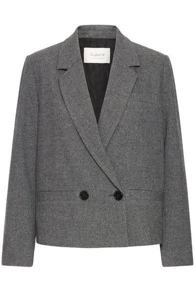 VESTON B.YOUNG "ETONA" MID GREY MELANGE