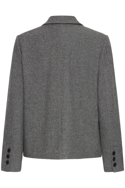 VESTON B.YOUNG "ETONA" MID GREY MELANGE