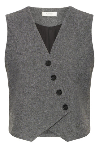 VESTE B.YOUNG "ETONA" MID GREY MELANGE