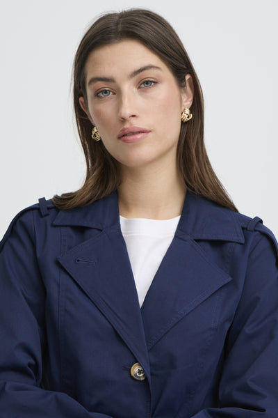 MANTEAU B.YOUNG "AMONA TRENCH" COPENHAGEN NIGHT