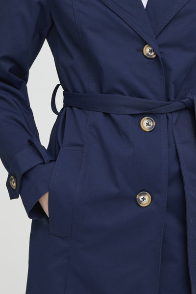 MANTEAU B.YOUNG "AMONA TRENCH" COPENHAGEN NIGHT
