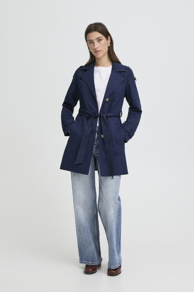 MANTEAU B.YOUNG "AMONA TRENCH" COPENHAGEN NIGHT