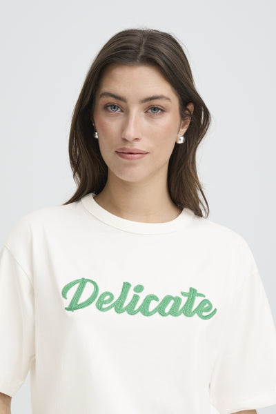 T-SHIRT B.YOUNG "PANDINNA DELICATE" MARSHMALLOW