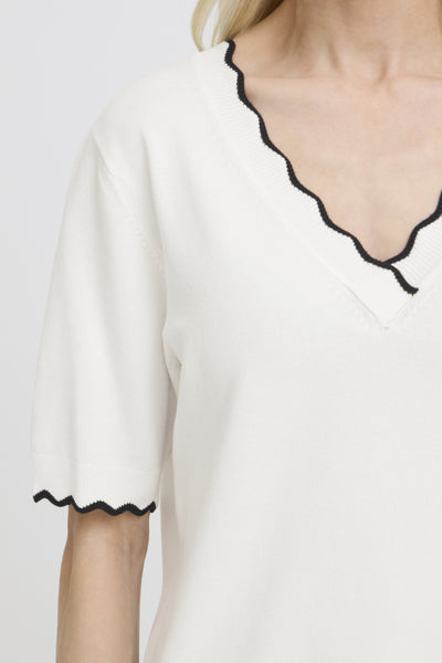 CHANDAIL B.YOUNG "MORLA CONTRAST" MARSHMALLOW