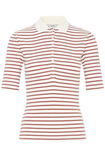 CHANDAIL B.YOUNG "SANANA POLO" MARSHMALLOW STRIPES