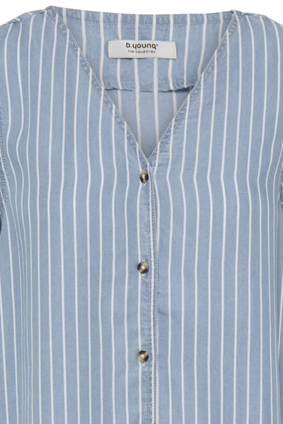 BLOUSE B.YOUNG "KOSMO" LIGHT BLUE