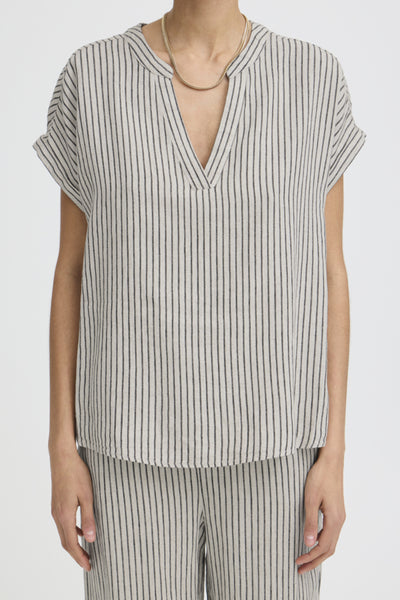 BLOUSE B.YOUNG "FALAKKA" RAINY DAY STRIPE