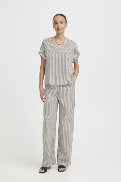 BLOUSE B.YOUNG "FALAKKA" RAINY DAY STRIPE