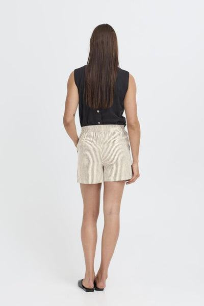 SHORT B.YOUNG "FALAKKA" RAINY DAY STRIPE