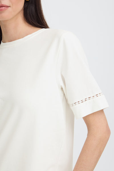 T-SHIRT B.YOUNG "PANDINNA" MARSHMALLOW