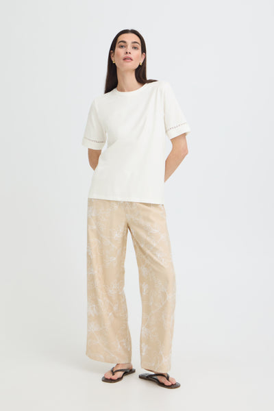 T-SHIRT B.YOUNG "PANDINNA" MARSHMALLOW