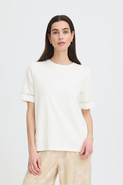 T-SHIRT B.YOUNG "PANDINNA" MARSHMALLOW