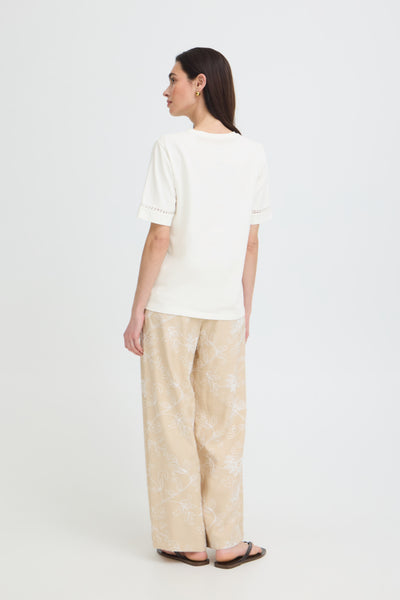 T-SHIRT B.YOUNG "PANDINNA" MARSHMALLOW
