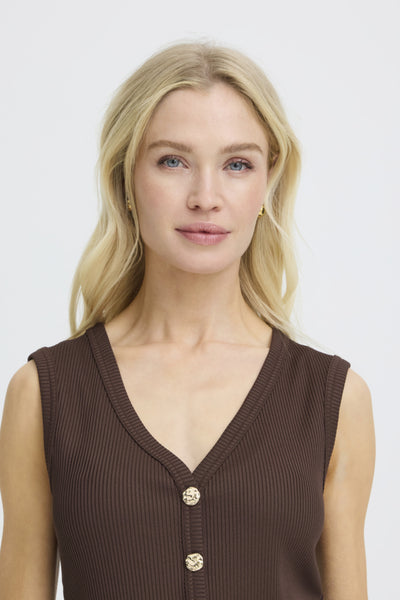 CAMISOLE B.YOUNG "RUBINA" FRENCH ROAST