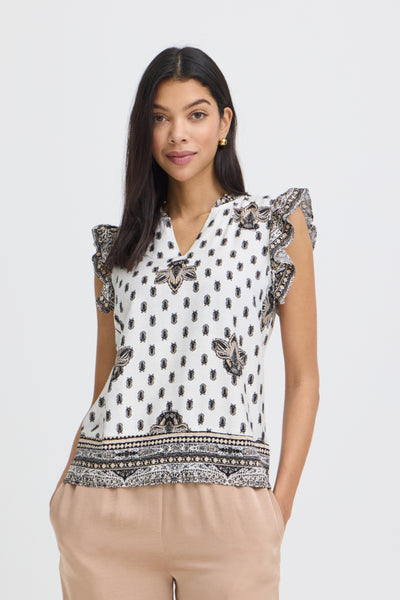 BLOUSE B.YOUNG "IKAIA BOHO" METEORITE