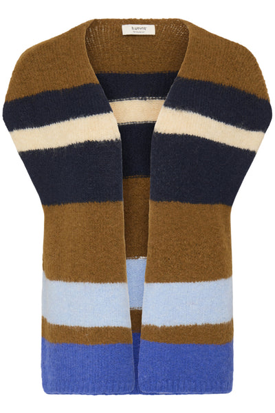 VESTE B.YOUNG "MILLERS STRIPE" SEPIA