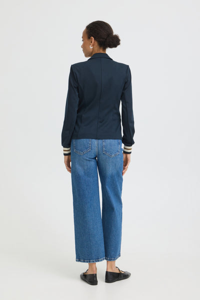 VESTON B.YOUNG "RIZETTA BLAZER" DARK SAPHIRE