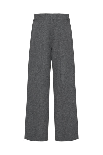 PANTALON B.YOUNG "ETONA" MID GREY MELANGE