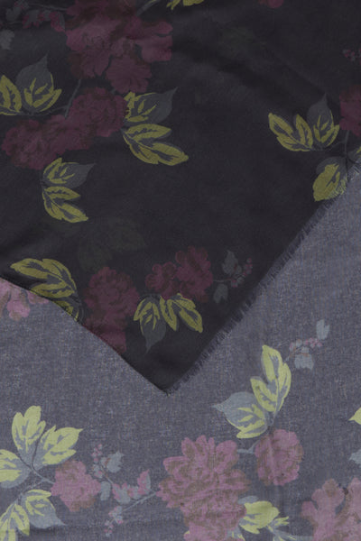 FOULARD B.YOUNG "WALLAM" FUDGE WINTER ROSE