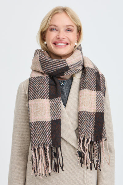 FOULARD B.YOUNG "WALVIA" JAVA & SAND