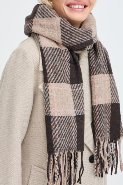 FOULARD B.YOUNG "WALVIA" JAVA & SAND