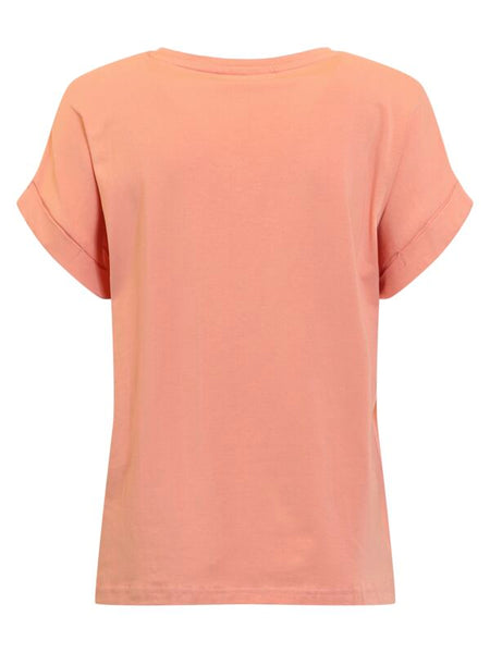T-SHIRT BRANDTEX "JERSEY" CORAIL (218604)
