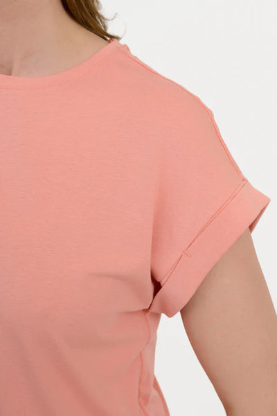 T-SHIRT BRANDTEX "JERSEY" CORAIL (218604)