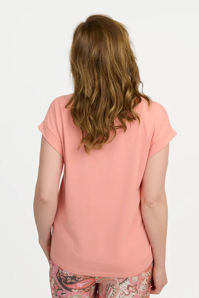 T-SHIRT BRANDTEX "JERSEY" CORAIL (218604)