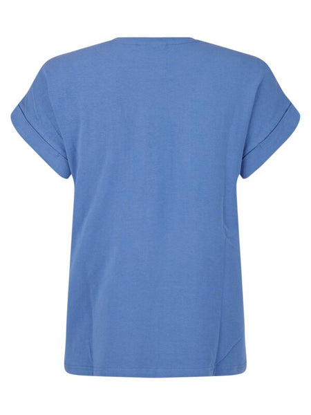T-SHIRT BRANDTEX "BIJOU BLUE" (218604)