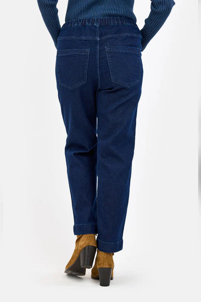 PANTALON JENSEN "JOGGER" MEDIUM BLUE DENIM (219312)