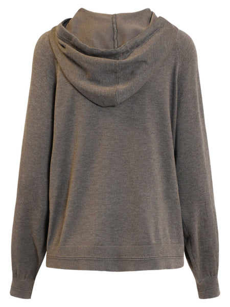 CHANDAIL JENSEN "HOODIE" TAUPE (219730)