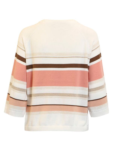CHANDAIL BRANDTEX "RAYURES" CORAIL (220333)