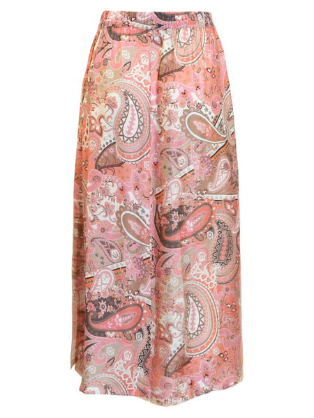 JUPE BRANDTEX "PAISLEY" CORAIL (220525)