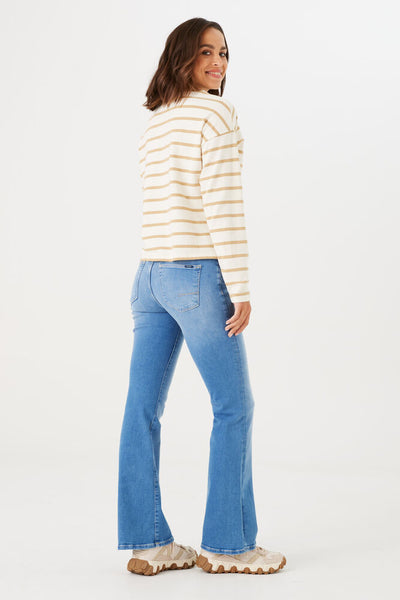 JEANS GARCIA "CELIA FLARE" MEDIUM USED (245)