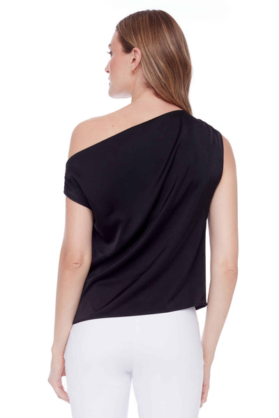 CAMISOLE ILTM "ASYMÉTRIQUE" BLACK (248005)