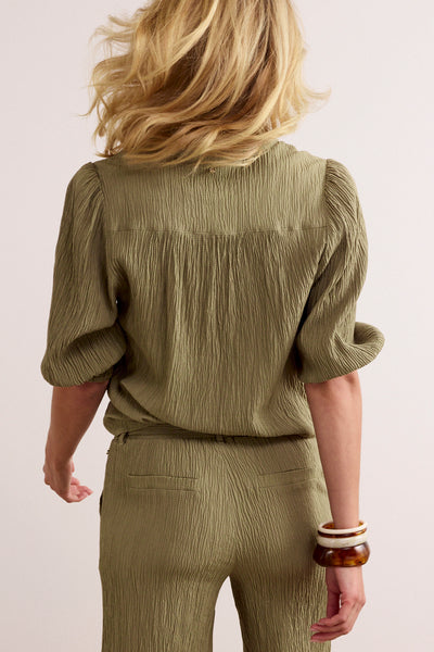 PANTALON TRAMONTANA "TEXTURE" ALOE (C3019101)