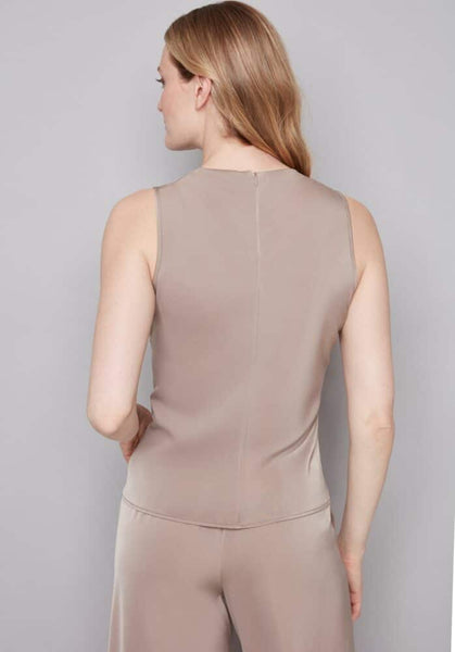 CAMISOLE ILTM "ÉLÉGANCE SATINÉE" ALMOND (258010)