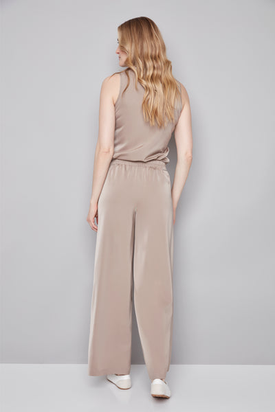 PANTALON ILTM "ÉLÉGANCE SATINÉE" ALMOND (266013)