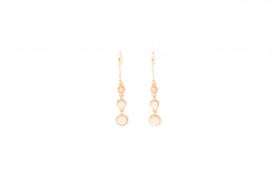 BOUCLES D'OREILLES CARACOL "TRIO" GOLD (2583)