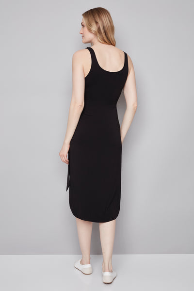 ROBE ILTM "DRAPÉE " BLACK (269000)
