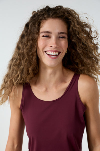 CAMISOLE TRAMONTANA "PIA STYLE" POMEGRANATE (Q0121402)